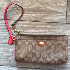 Used Coach wristlet